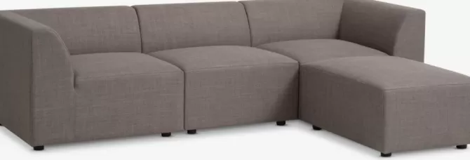 Flash Sale Sofa chaiselong grå Sofaer Med Chaiselong | Hjørnesofaer