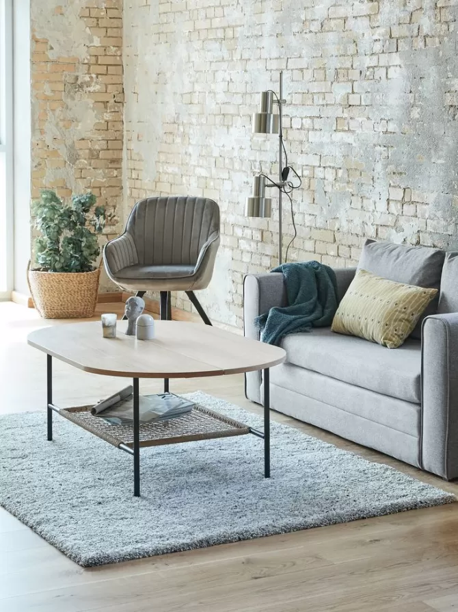 Flash Sale Sofabord 75x120 lys eg Hjørneborde | Sofaborde