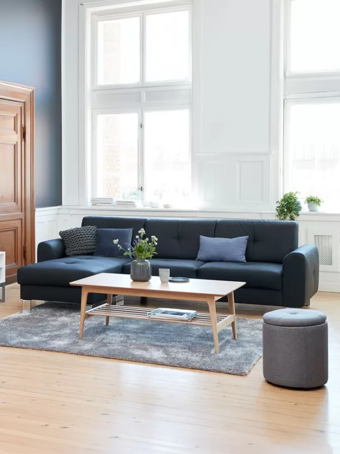 Hot Sofabord 60x120 lys eg Hjørneborde | Sofaborde