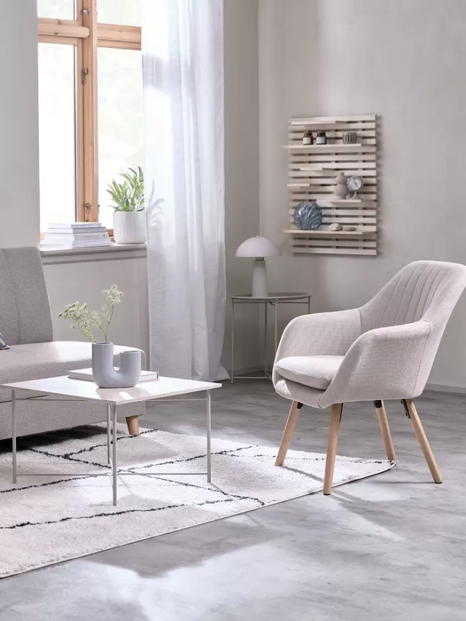 New Sofabord 60x60 marmorfarvet Hjørneborde | Sofaborde