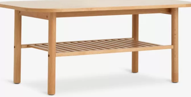 Clearance Sofabord 60x110 m/hylde eg Hjørneborde | Sofaborde