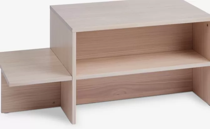 Store Sofabord 50x110 m/hylder massiv fyr Hjørneborde | Sofaborde