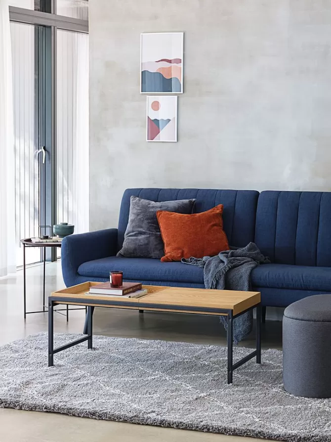 New Sofabord 50x100 eg/sort Hjørneborde | Sofaborde