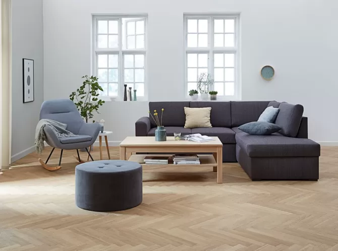 Flash Sale Sovesofa chaiselong grå Sovesofaer | Sovesofaer