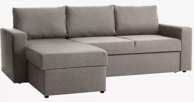 New Sovesofa chaiselong t stof Sovesofaer | Sovesofaer