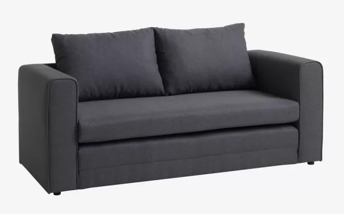 Online Sovesofa mørkegråt stof Sovesofaer | Sovesofaer