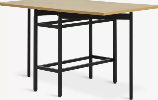 Sale Spisebord 75x38/84/130 egefarve Spiseborde