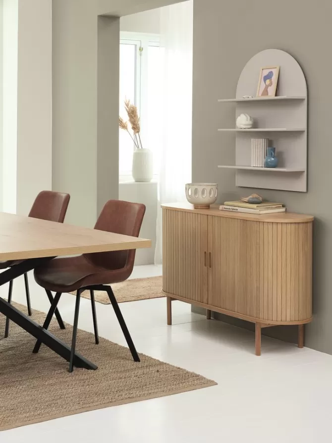 Sale Spisebord 95x200 vild eg farve/sort Spiseborde