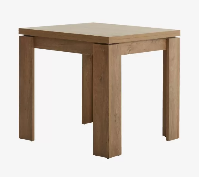 Shop Spisebord 80x80/160 vild eg farve Spiseborde