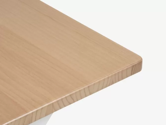 Hot Spisebord 90x190 natur/hvid Spiseborde