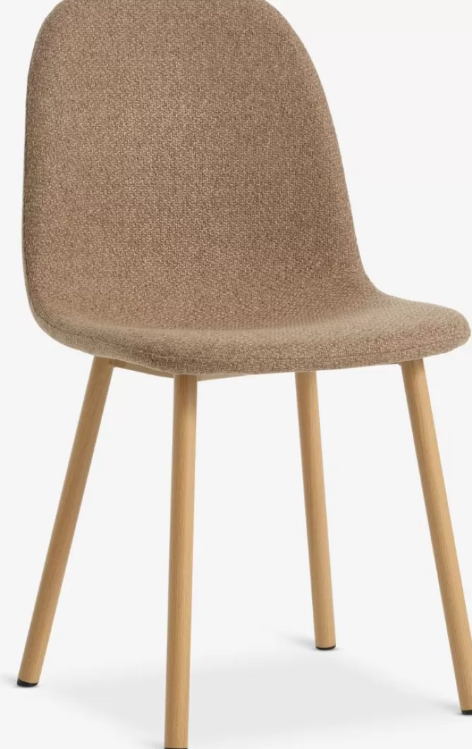 Discount Spisebordsstol mørk sand/egefarve Spisebordsstole