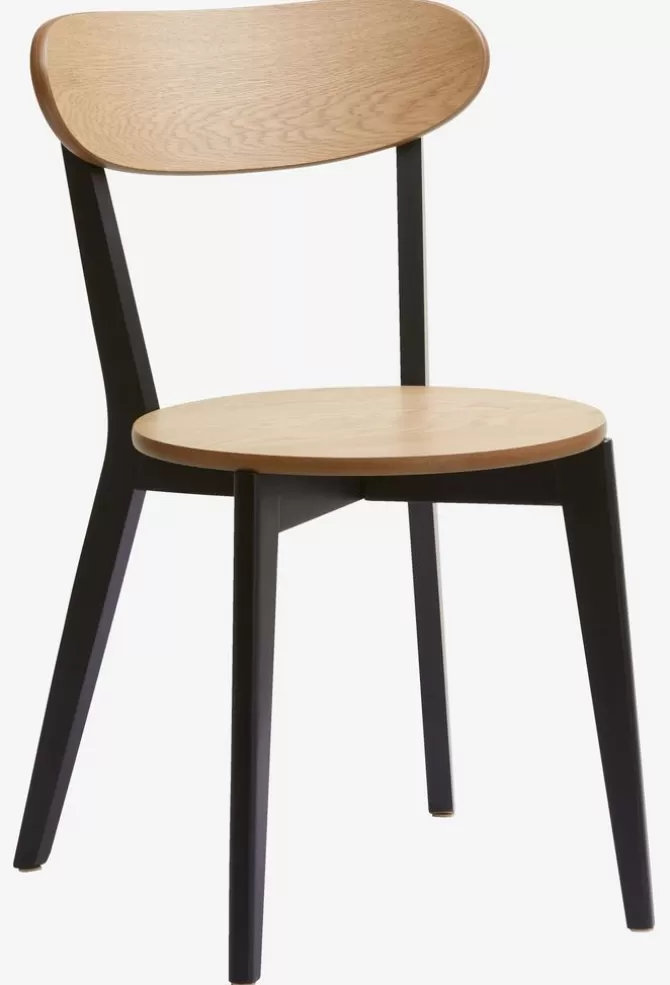 Sale Spisebordsstol eg/sort Spisebordsstole