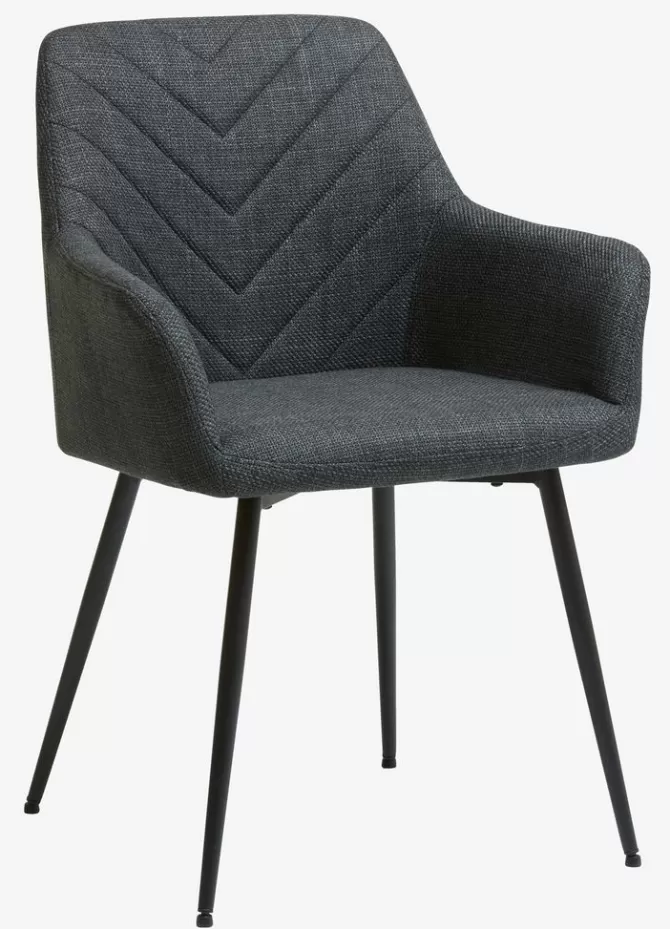 Sale Spisebordsstol grå/sort Spisebordsstole