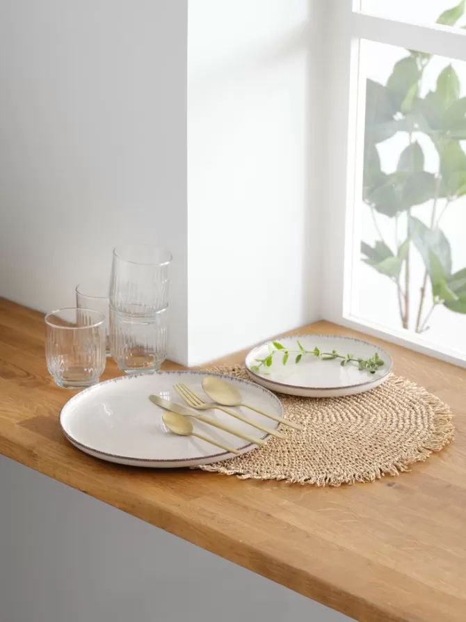 Store Tallerken Ø19cm stentøj Service