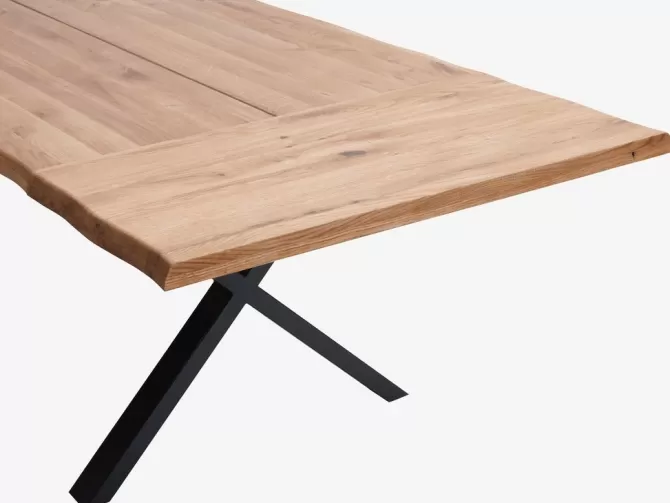 Clearance Tillægsplade 95x50 eg natur Tillægsplader | Spiseborde