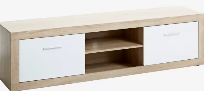 Sale TV-bord eg/hvid Tv-borde