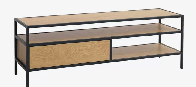 Flash Sale TV-bord egefarve/sort Tv-borde