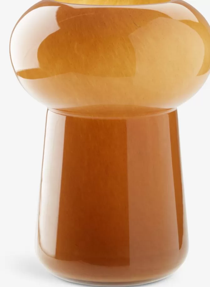 Store Vase Ø19xH25cm gul Vaser