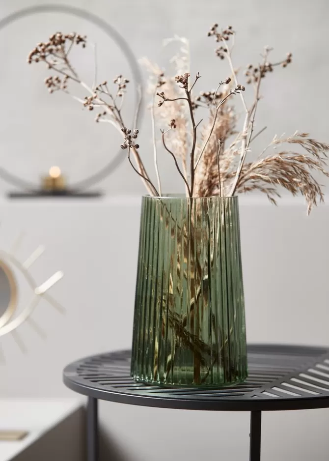 Best Sale Vase Ø13xH20cm grøn Vaser