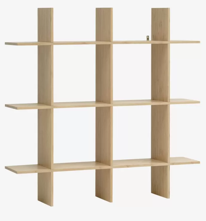New Væghylde 3 hylder bambus Hylder | Hylder