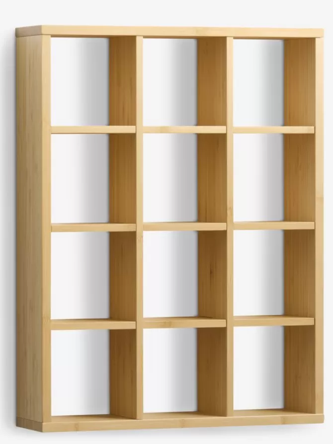 Sale Væghylde 12 hylder bambus Hylder | Hylder